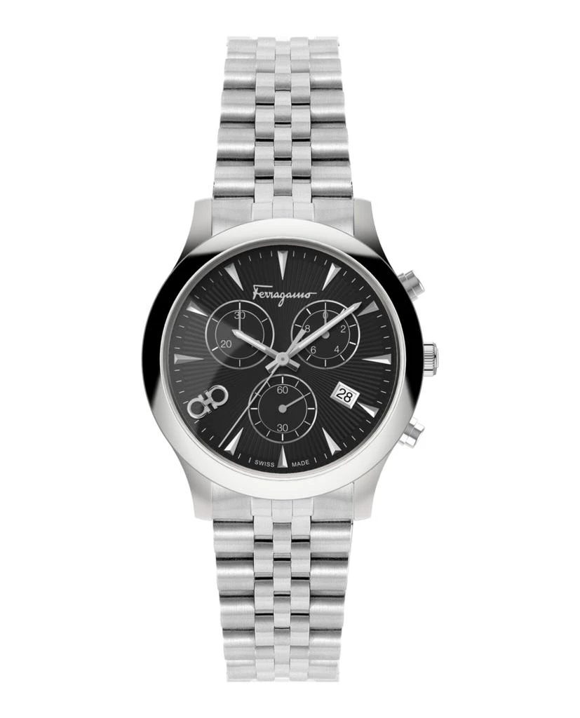 商品Salvatore Ferragamo|Ferragamo Duo Stainless Steel Watch,价格¥3713,第1张图片