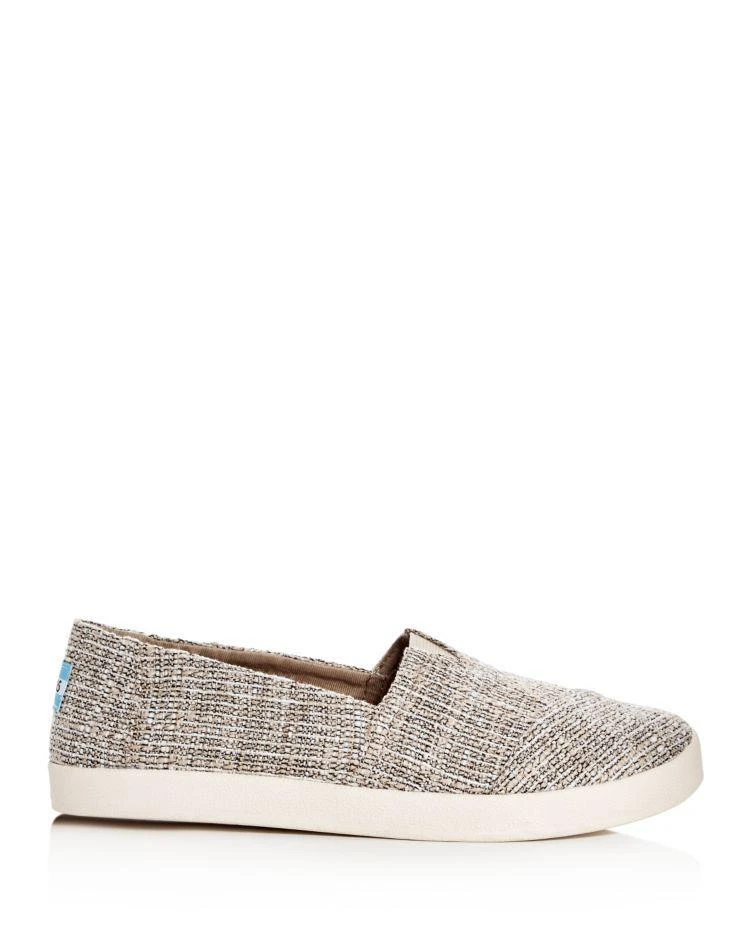 商品TOMS|Women's Avalon Tweed Slip-On Sneakers,价格¥309,第2张图片详细描述