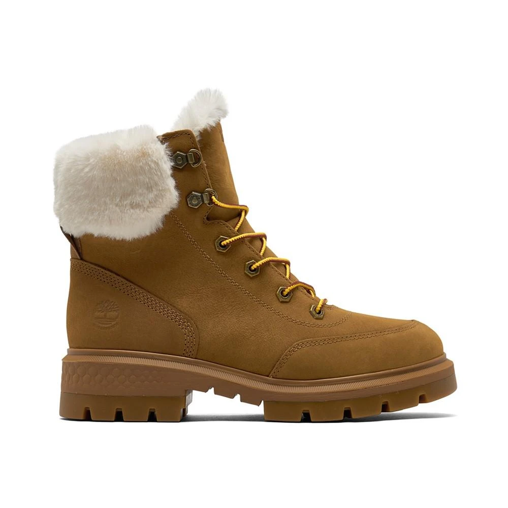 商品Timberland|Women's Cortina Valley 6" Lace-Up Water Resistant Boots from Finish Line,价格¥1317,第2张图片详细描述