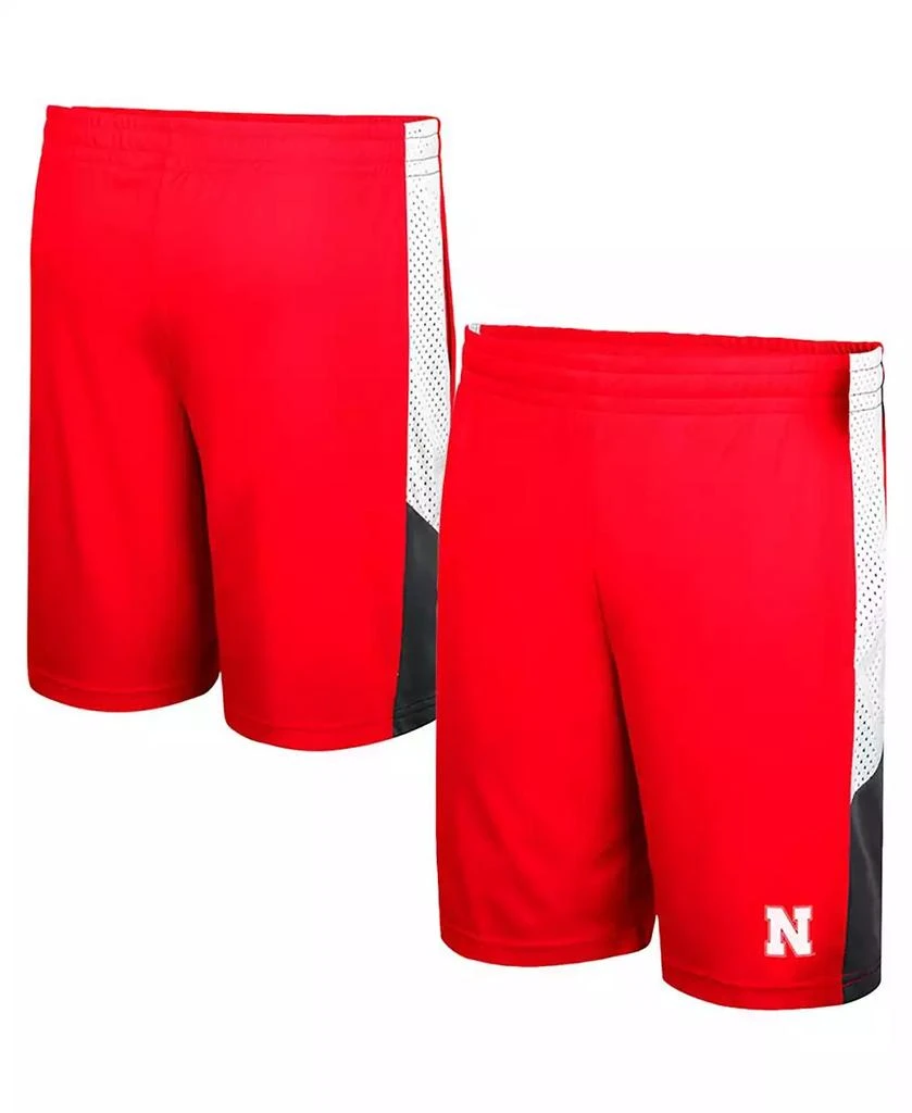 商品Colosseum|Men's Scarlet Nebraska Huskers Very Thorough Shorts,价格¥256,第1张图片