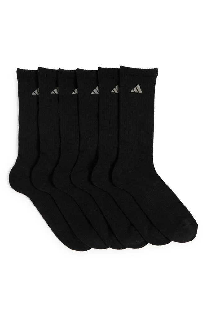 商品Adidas|Athletic Crew Socks - Pack of 6,价格¥163,第1张图片