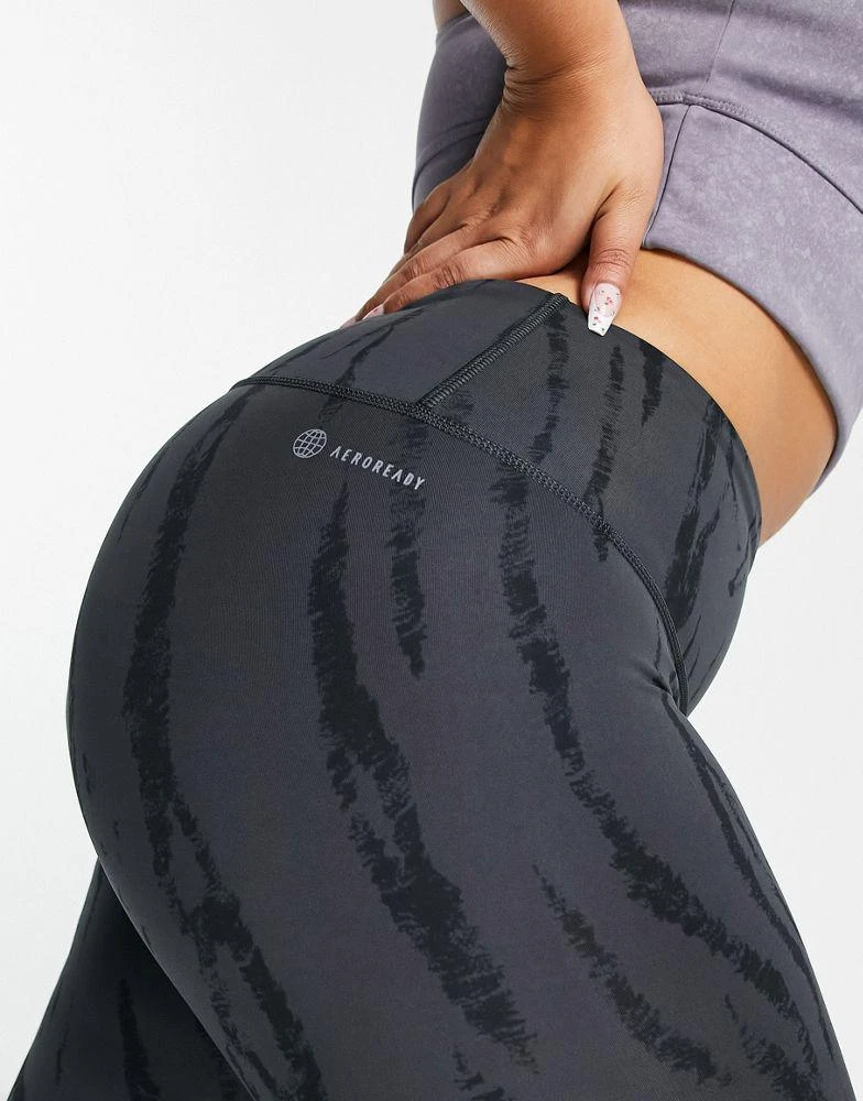 商品Adidas|adidas Training plus Icons graphic leggings in black,价格¥248,第3张图片详细描述