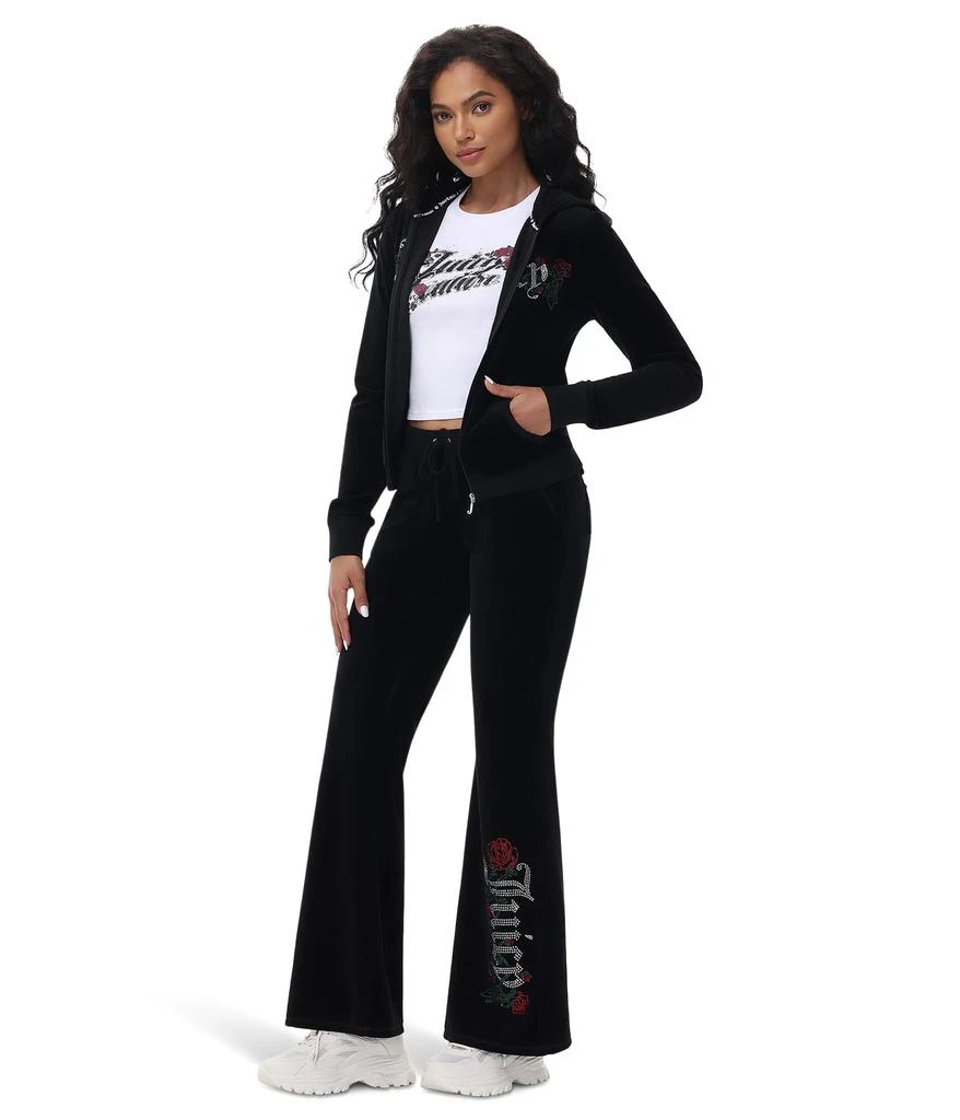 商品Juicy Couture|Heritage Low Rise Snap Pocket Track Pants,价格¥608,第4张图片详细描述