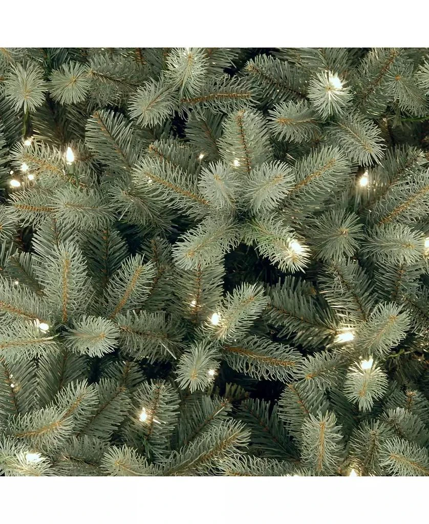 商品National Tree Company|National Tree 6' Feel Real  Downswept Douglas Blue Fir Hinged Tree with 600 Clear Lights,价格¥2355,第2张图片详细描述