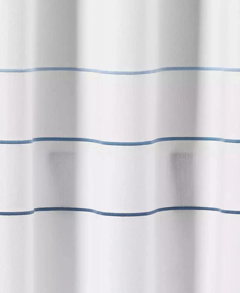商品Hotel Collection|Borderline Shower Curtain, Exclusively at Macy’s,价格¥89,第2张图片详细描述