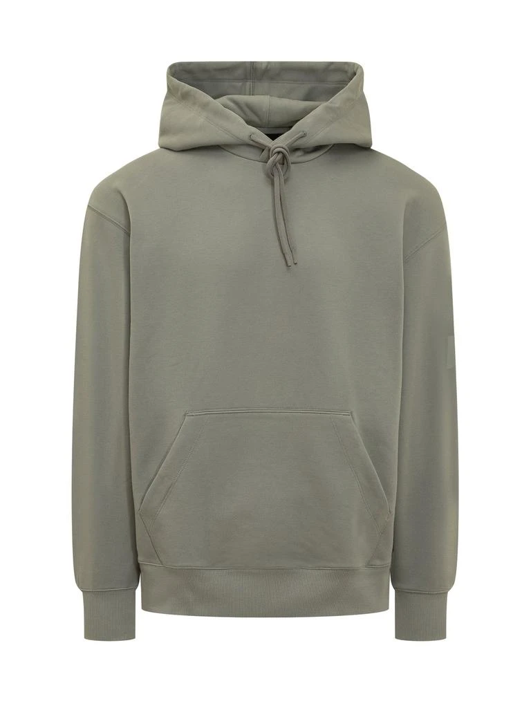 商品Y-3|Y-3 Logo Printed Drawstring Hoodie,价格¥951,第1张图片