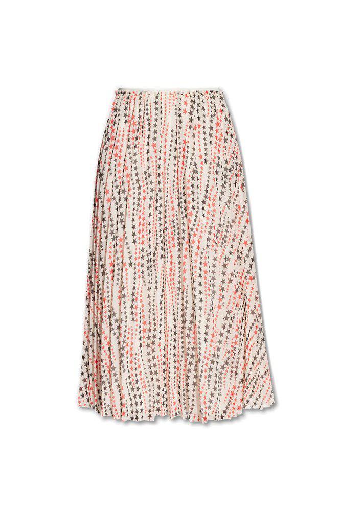 商品RED Valentino|REDValentino Star Printed Pleated Skirt,价格¥3756,第1张图片
