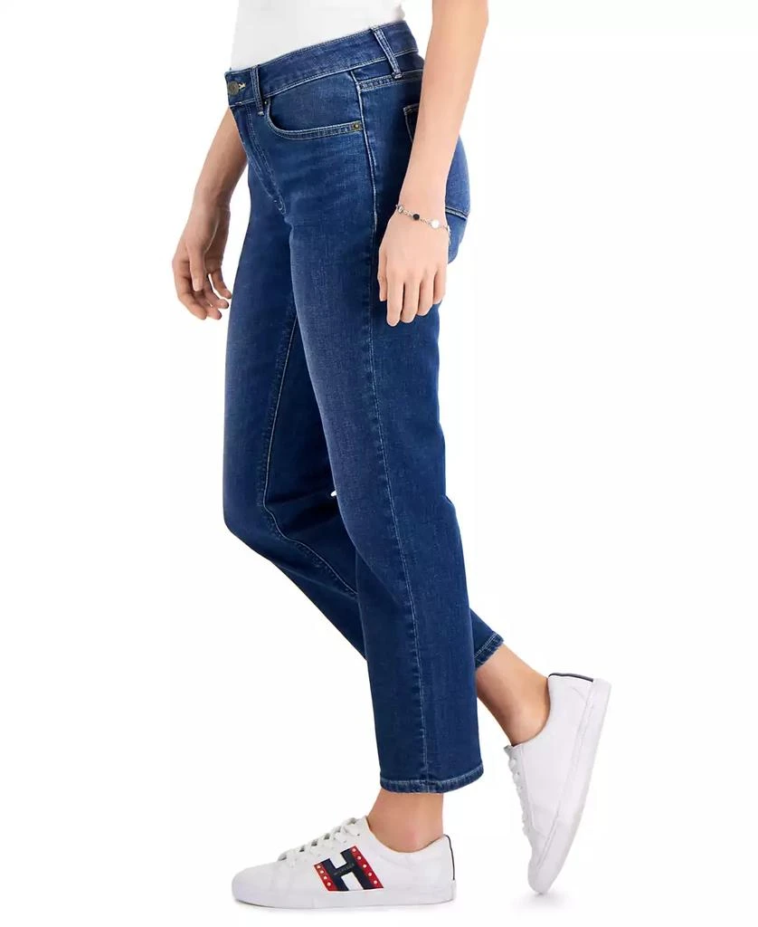 商品Tommy Hilfiger|Women's Tribeca TH Flex Straight Leg Ankle Jeans,价格¥324,第3张图片详细描述