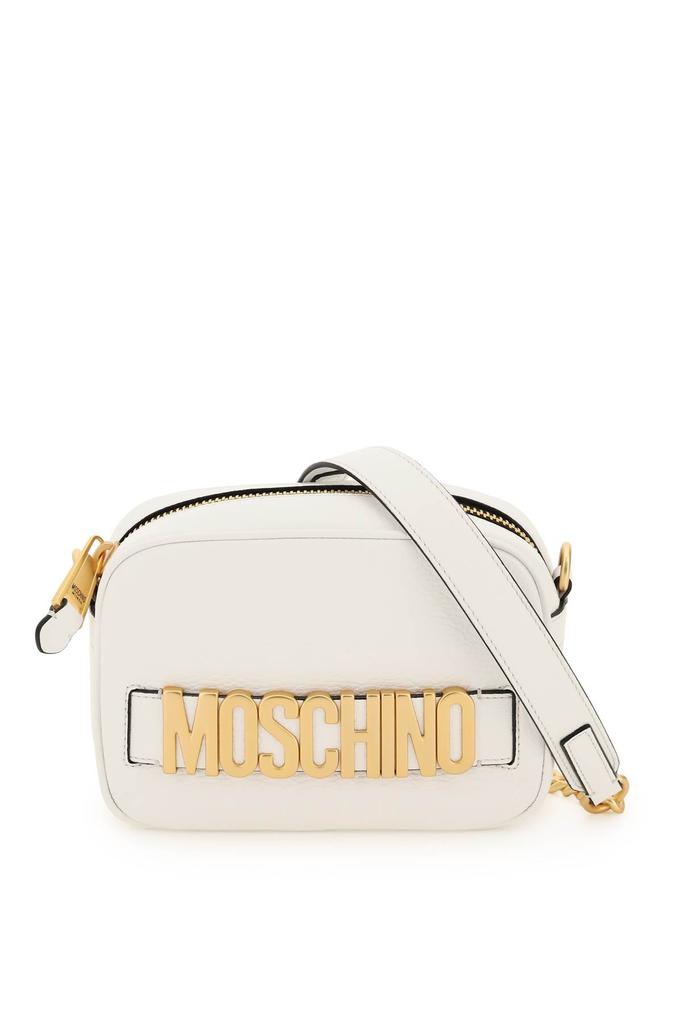 Moschino leather camera bag with logo商品第1张图片规格展示