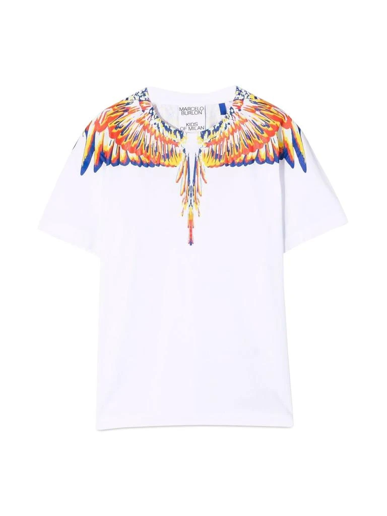 商品Marcelo Burlon|Tempera Wings T-shirt S/s,价格¥990,第1张图片