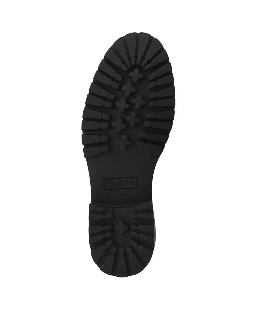 商品Calvin Klein|Men's Lorenzo Lace Up Boots with a Leather Upper,价格¥550,第3张图片详细描述