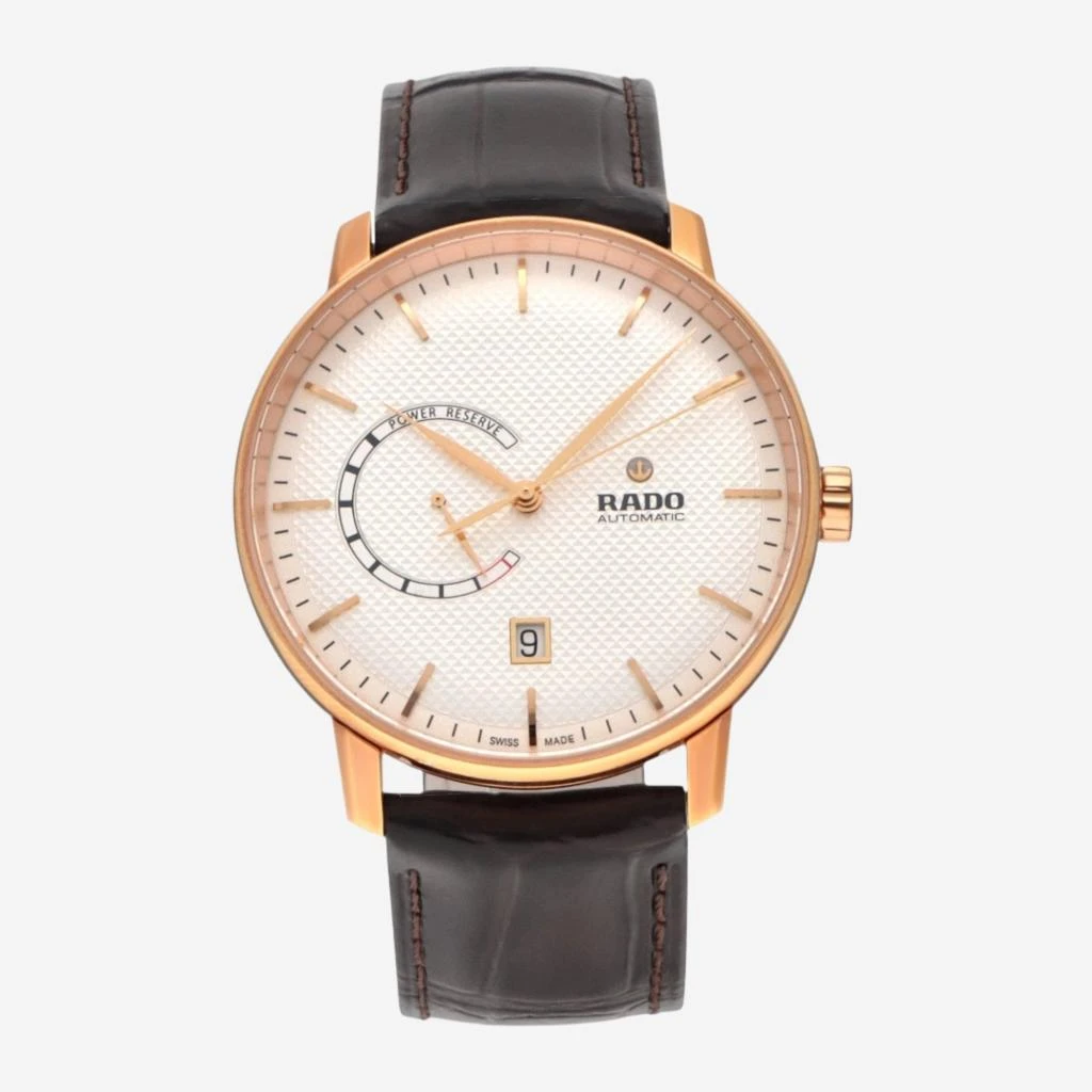 商品Rado|Rado Coupole Classic XL Stainless Steel Automatic Men's Watch R22879025,价格¥8266,第1张图片
