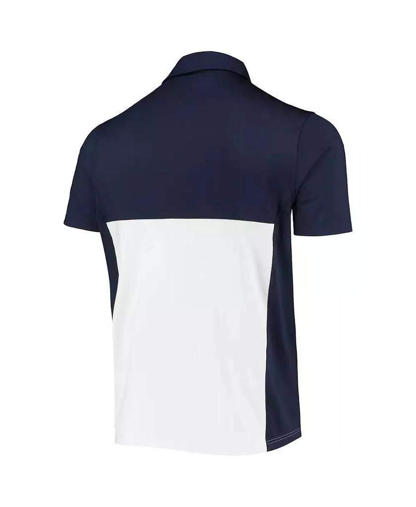 商品Under Armour|Men's Navy, White Notre Dame Fighting Irish 2022 Blocked Coaches Performance Polo Shirt,价格¥579,第4张图片详细描述