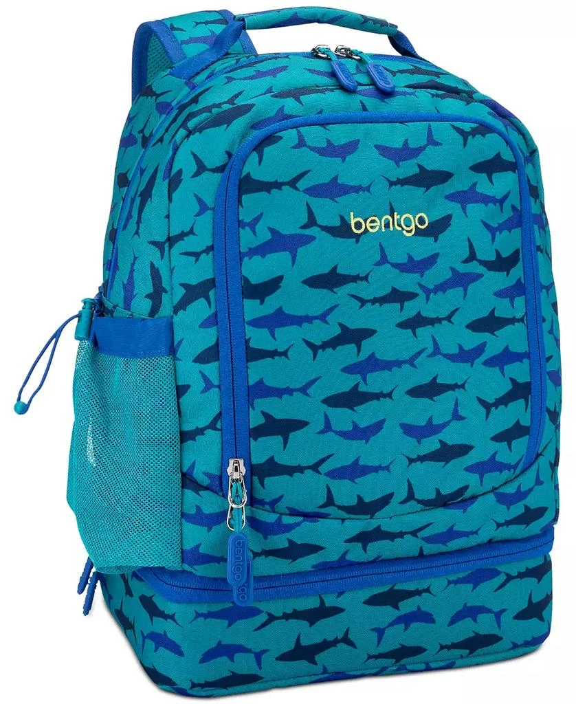 商品Bentgo|2-in-1 Backpack & Insulated Lunch Bag - Shark,价格¥298,第1张图片