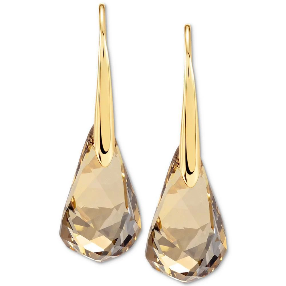 商品Swarovski|Swarovski Gold-Tone Champagne Crystal Drop Earrings 耳环,价格¥592,第3张图片详细描述