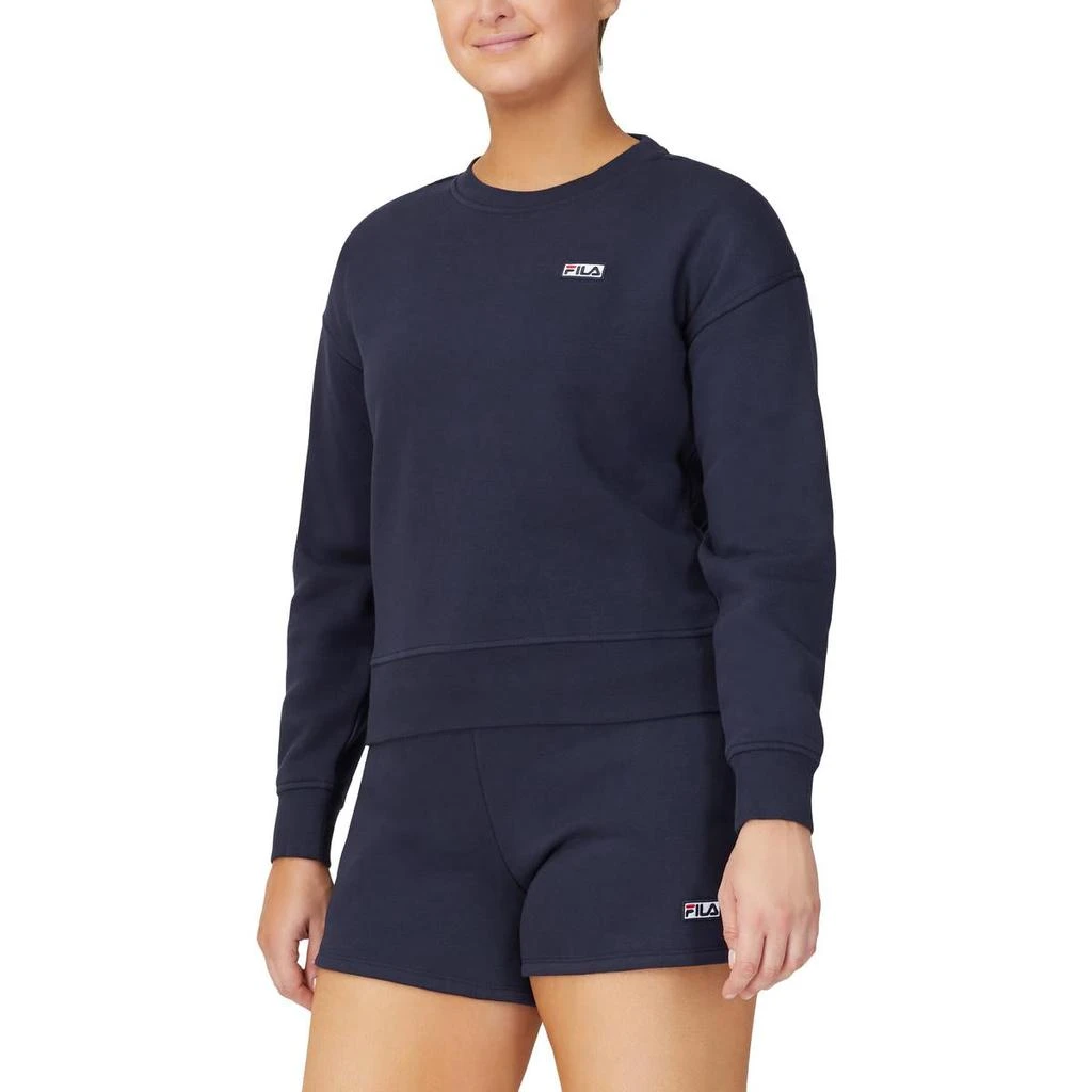 Fila Stina Women's Fleece Lined Crewneck Athletic Pullover Sweatshirt 商品