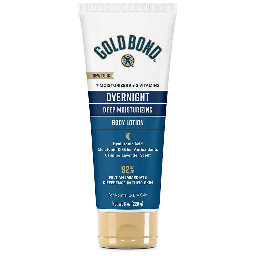 商品Gold Bond|Overnight Deep Moisturizing Lotion, With Calming Scent,价格¥89,第1张图片