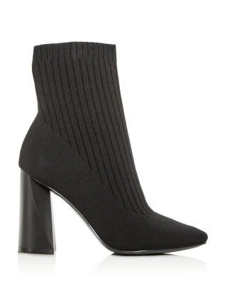 商品KENDALL & KYLIE|Women's Tina Knit High-Heel Booties,价格¥671,第2张图片详细描述