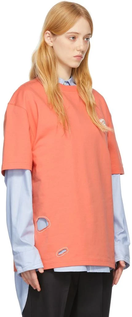 商品ADER error|Orange Cotton T-Shirt,价格¥302,第2张图片详细描述