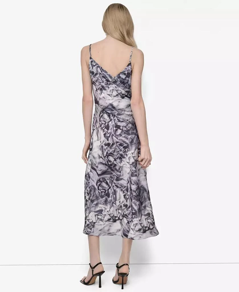 Women's Sleeveless Cowl Neck Midi Slip Dress 商品