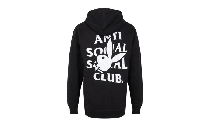 商品Anti Social Social Club|Anti Social Social Club Playboy X Assc Bunny Logo Hoodie,价格¥1219,第4张图片详细描述