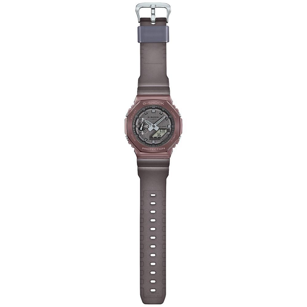 商品G-Shock|Men's Analog Digital Brown Resin Strap Watch 44mm,价格¥1695,第4张图片详细描述