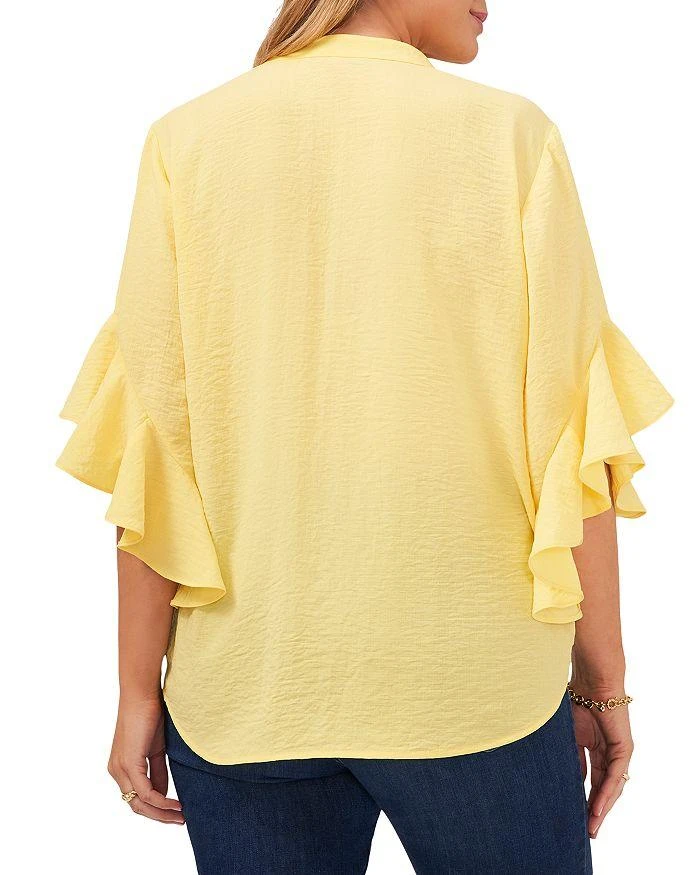 商品Vince Camuto|VINCE CAMUTO Ruffle Sleeve Top,价格¥198,第2张图片详细描述