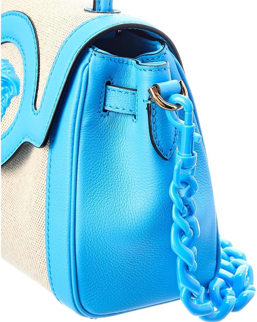 商品Versace|Versace La Medusa Small Canvas & Leather Shoulder Bag,价格¥10475,第5张图片详细描述