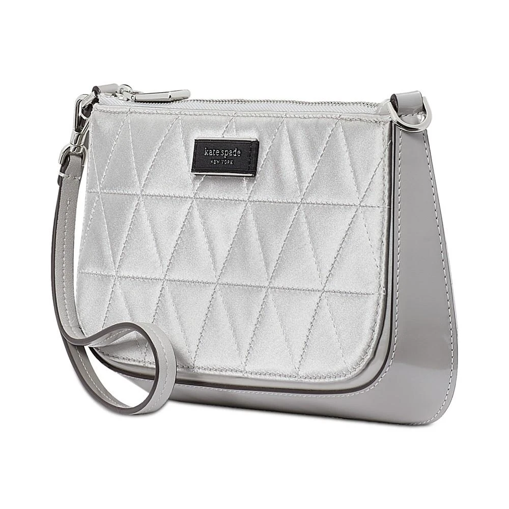 商品Kate Spade|Sam Icon Quilted Satin Mini Pochette,价格¥798,第4张图片详细描述