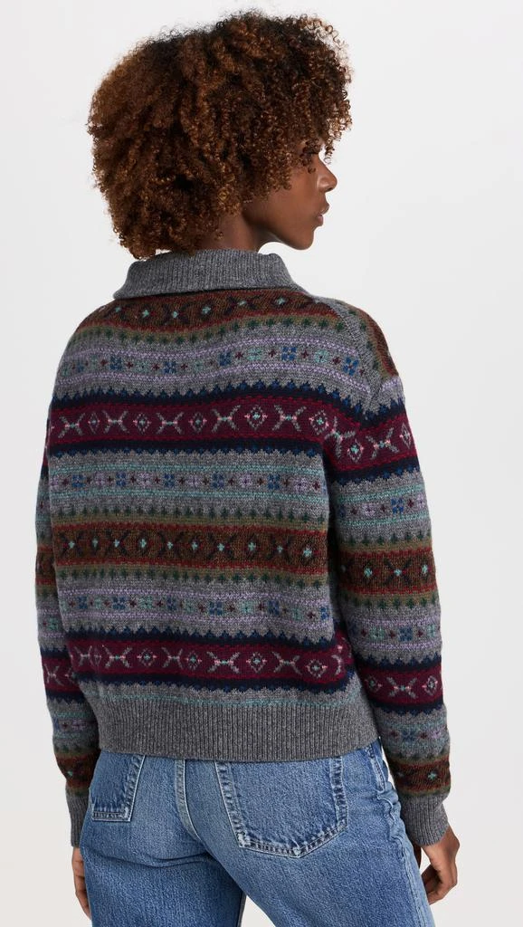 商品Ralph Lauren|Fair Isle Half Zip Pullover,价格¥3780,第2张图片详细描述