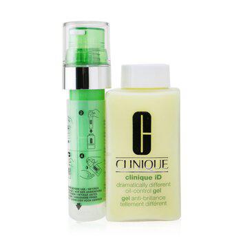 Clinique Id Dramatically Different Oil-Control Gel + Active Cartridge Concentrate For Delicate Skin商品第1张图片规格展示