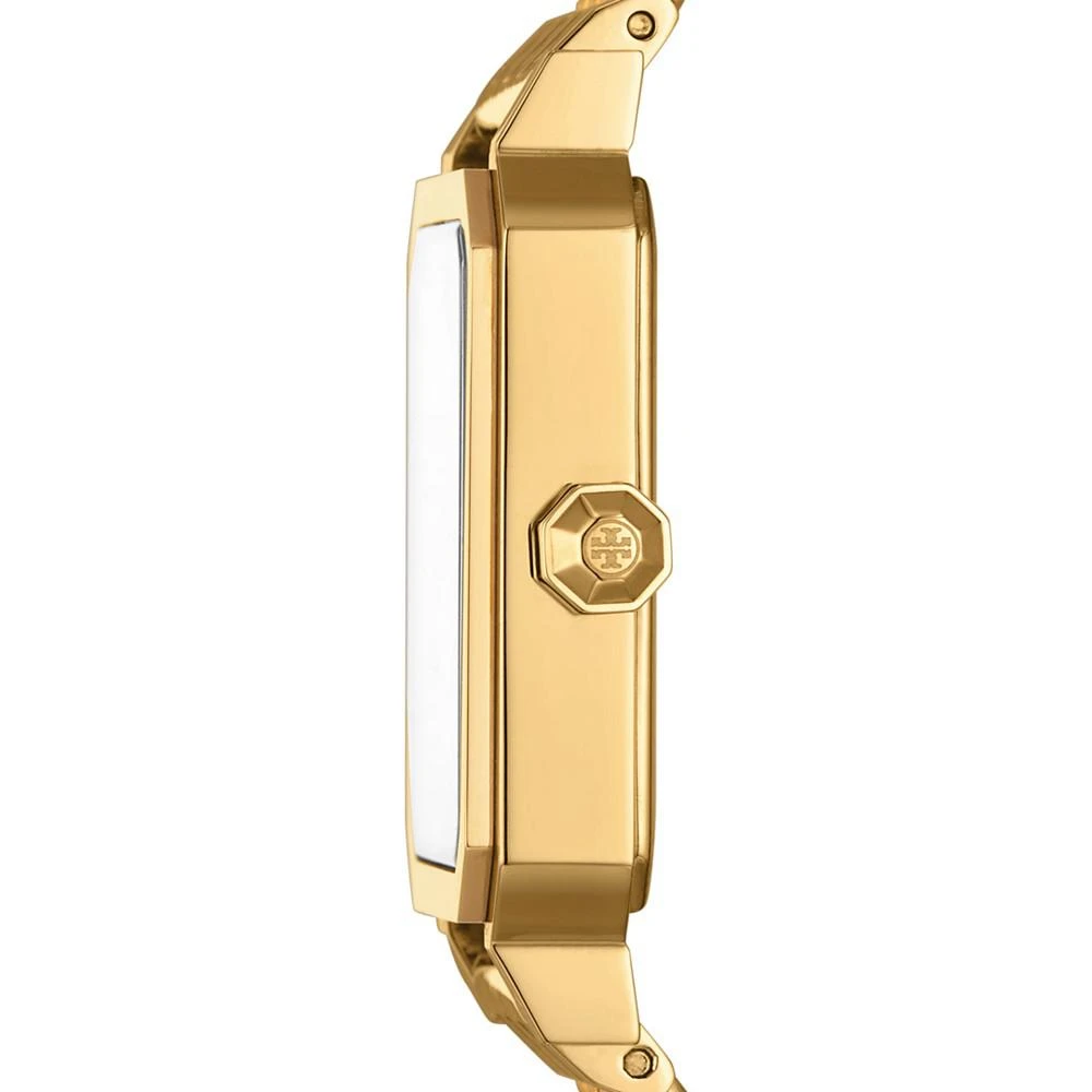 商品Tory Burch|Women's Robinson Gold-Tone Stainless Steel Bracelet Watch 27x29mm,价格¥2212,第2张图片详细描述
