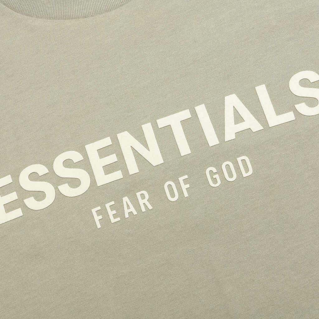 商品Essentials|Fear of God Essentials Kid's L/S Tee - Seafoam,价格¥206,第3张图片详细描述