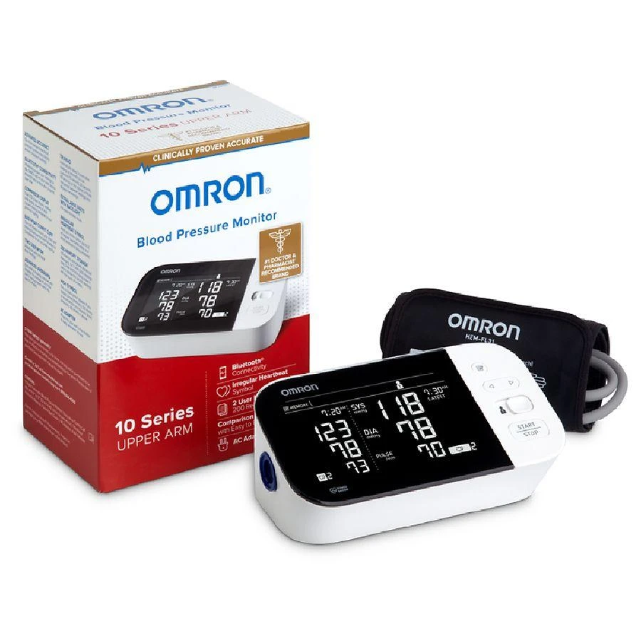 商品omron|10 Series Wireless Upper Arm Blood Pressure Monitor (BP7450),价格¥753,第2张图片详细描述