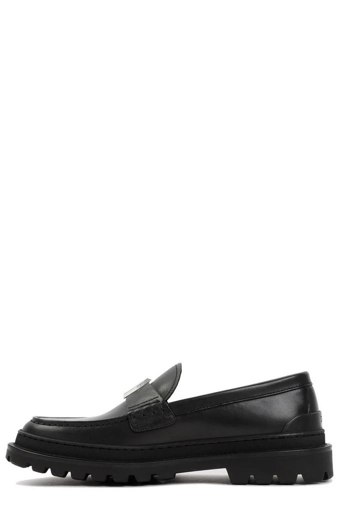 商品Dior|Dior Homme Logo Plaque Loafers,价格¥4073,第2张图片详细描述