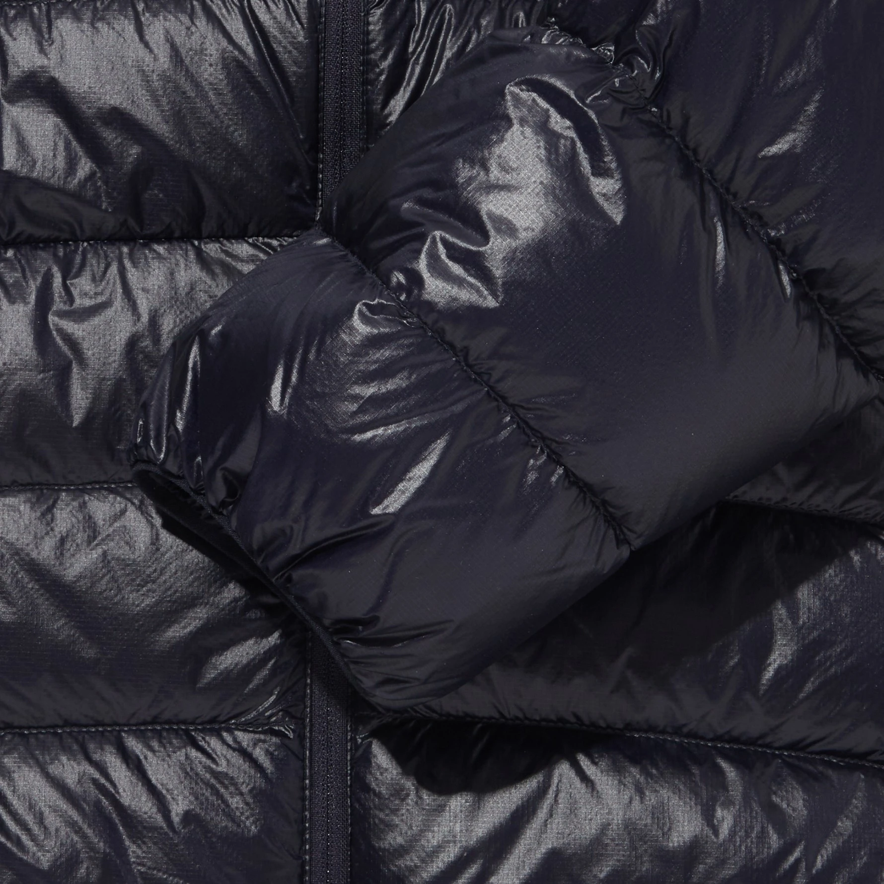 商品[国内直发] The North Face|[预售3天]北面 SS24亮面轻便型立领保暖防水防风排骨羽绒服 男女同款 海军蓝,价格¥1186,第7张图片详细描述