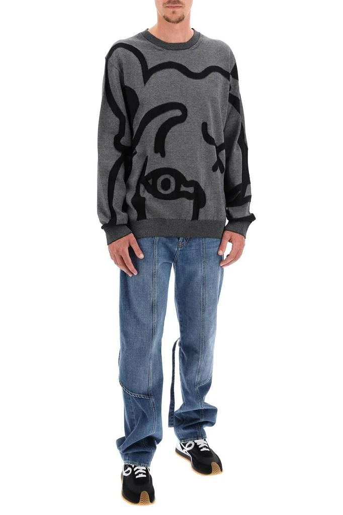 商品Kenzo|男式 K-TIGER 羊毛衫,价格¥1694,第2张图片详细描述