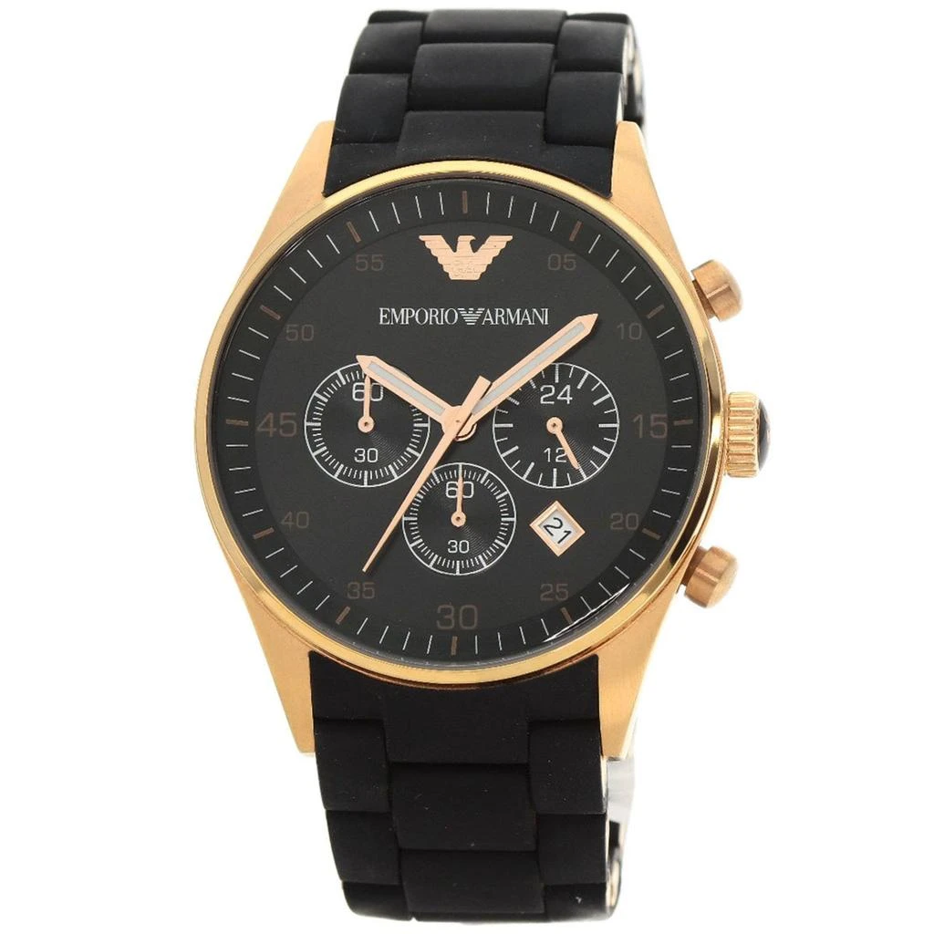 商品[二手商品] Emporio Armani|gold Plated pink gold Wristwatch (Pre-Owned),价格¥2356,第1张图片