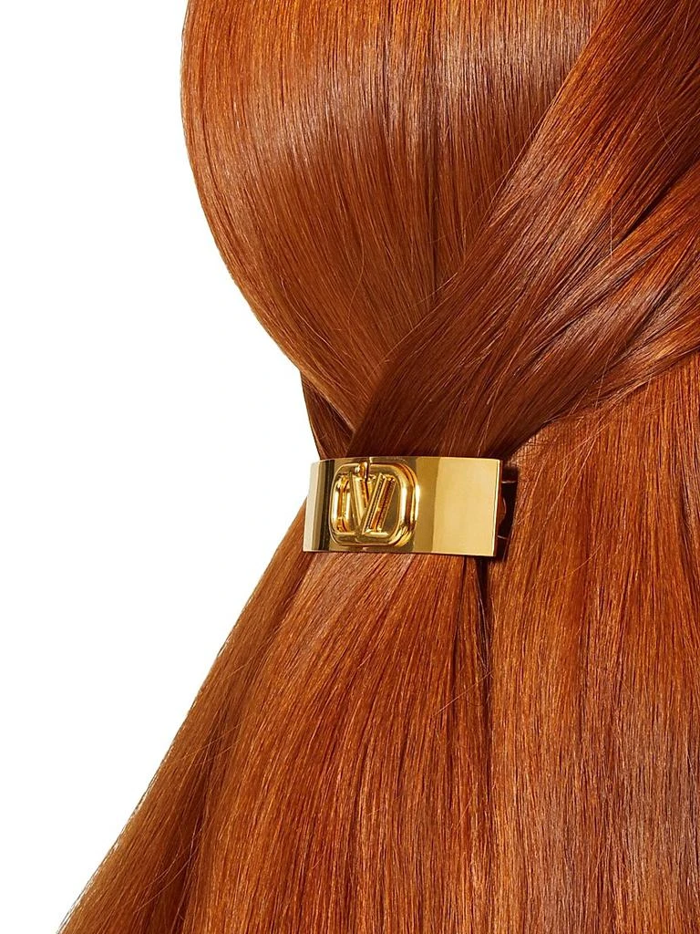 商品Valentino|VLogo Signature Metal Hair Clip,价格¥3625,第5张图片详细描述