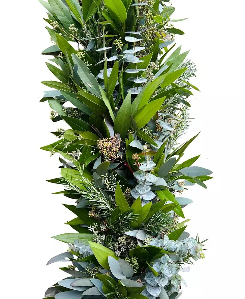 商品GreenishBlu|Fresh Real Garland Eucalyptus Bayleaf and Rosemary Spring Garland,价格¥897,第1张图片