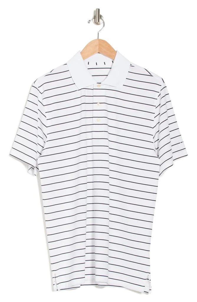 商品Brooks Brothers|Stripe Print Short Sleeve Polo,价格¥339,第3张图片详细描述