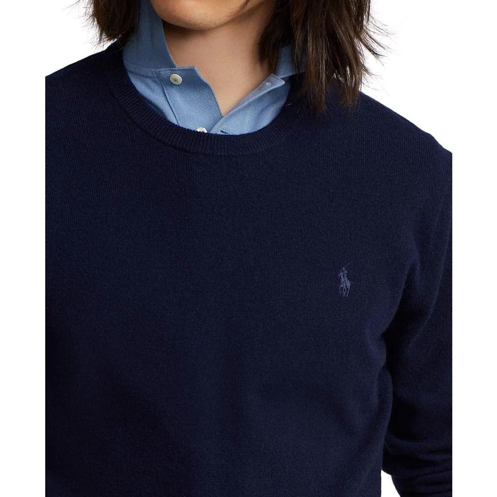 商品Ralph Lauren|Men's Washable Cashmere Crewneck Sweater,价格¥1037,第3张图片详细描述