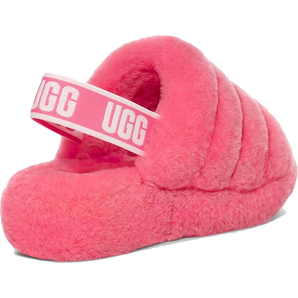 商品UGG|Ugg Fluff Yeah Women's Grooved Shearling Slingback Slippers,价格¥279,第4张图片详细描述