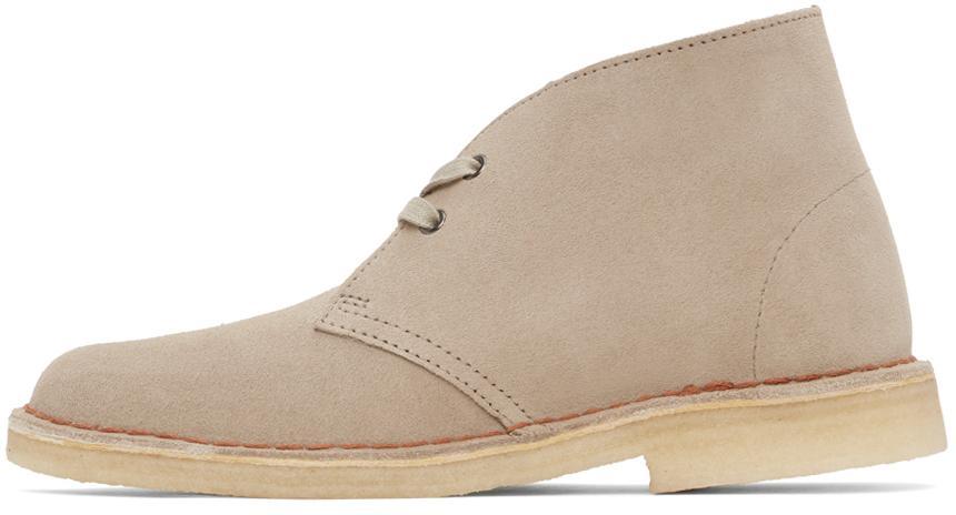 商品Clarks|Beige Desert Boots,价格¥1103,第5张图片详细描述