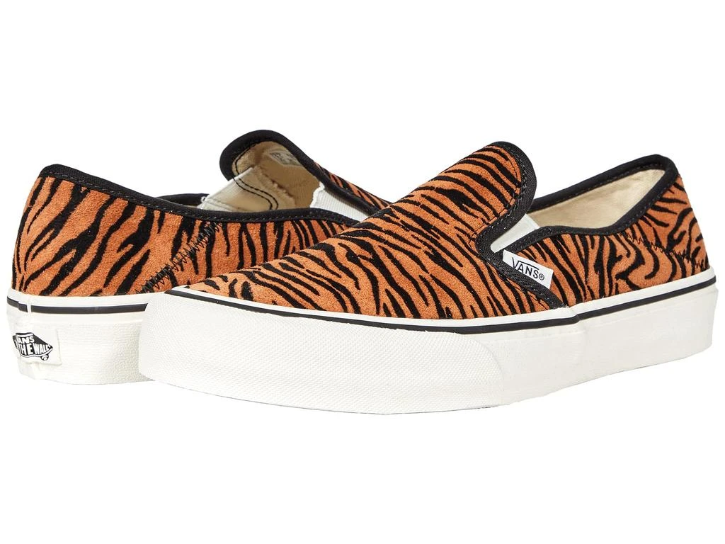 商品Vans|男女款 Vans Slip-On "Mini Leopard" 豹纹 一脚蹬 滑板鞋,价格¥318,第1张图片