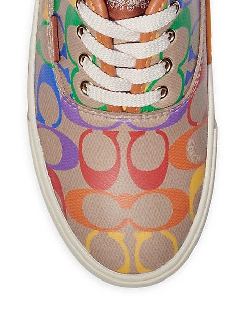 商品Coach|Citysole Coated Canvas Sneakeres,价格¥374,第4张图片详细描述