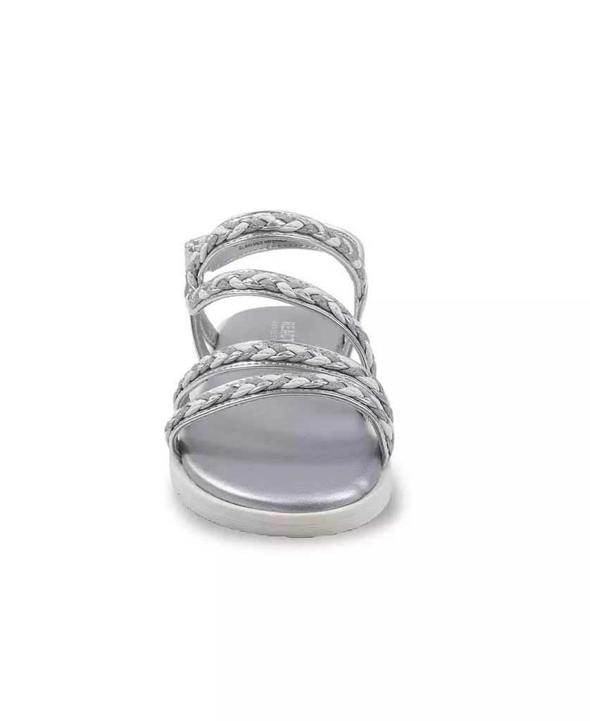 商品Kenneth Cole|Little and Big Girls Lotus Rina Gladiator Sandals,价格¥192,第3张图片详细描述