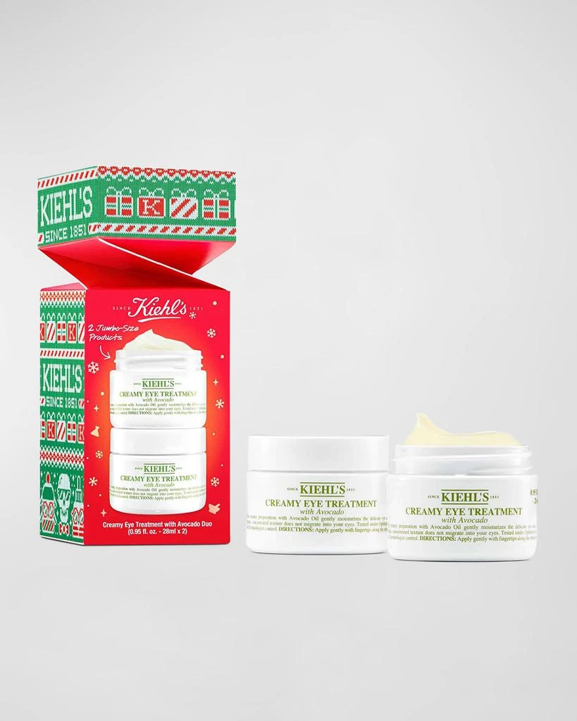 商品Kiehl's|Creamy Eye Treatment with Avocado Duo ($110 Value),价格¥263,第2张图片详细描述