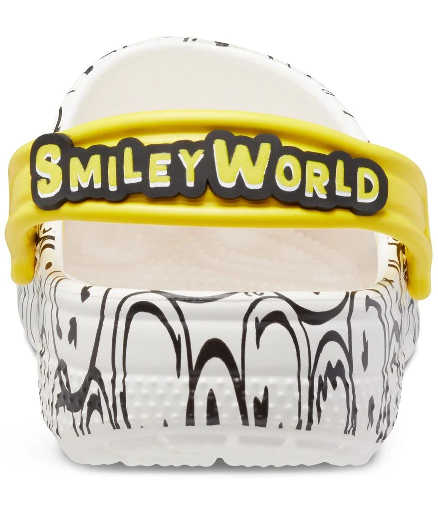 商品Crocs|Zappos Print Lab: SmileyWorld® Classic Clog (Little Kid/Big Kid),价格¥276,第5张图片详细描述