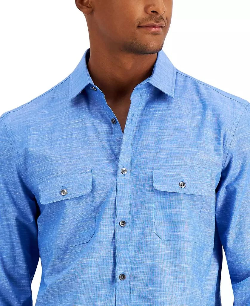 商品Alfani|Men's Regular-Fit Solid Shirt, Created for Macy's,价格¥186,第3张图片详细描述